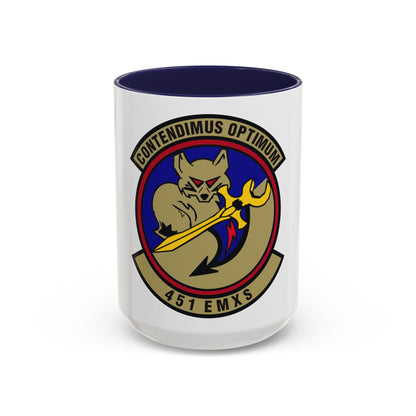451st Expeditionary Maintenance Squadron (U.S. Air Force) Accent Coffee Mug