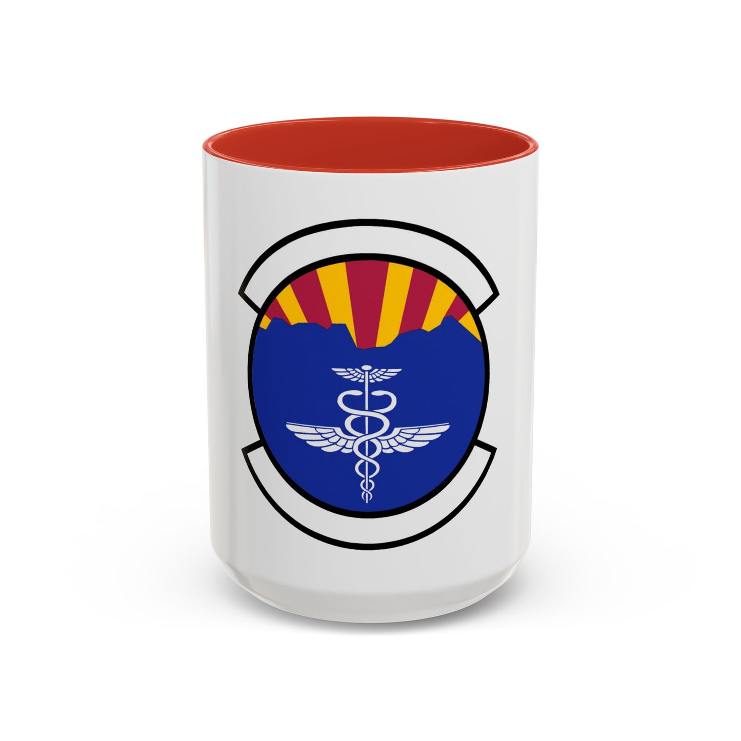 355 Operational Medical Readiness Squadron ACC (U.S. Air Force) Accent Coffee Mug