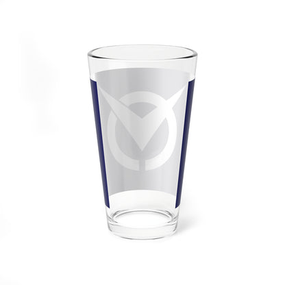 Flag of Satosho Okayama (Japan) Pint Glass 16oz