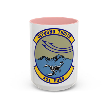 451st Expeditionary Operations Support Squadron (U.S. Air Force) Accent Coffee Mug