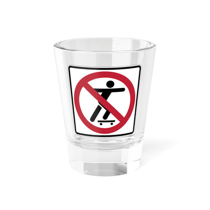 MUTCD-CA PS-098 (California) (Road Sign) Shot Glass 1.5oz