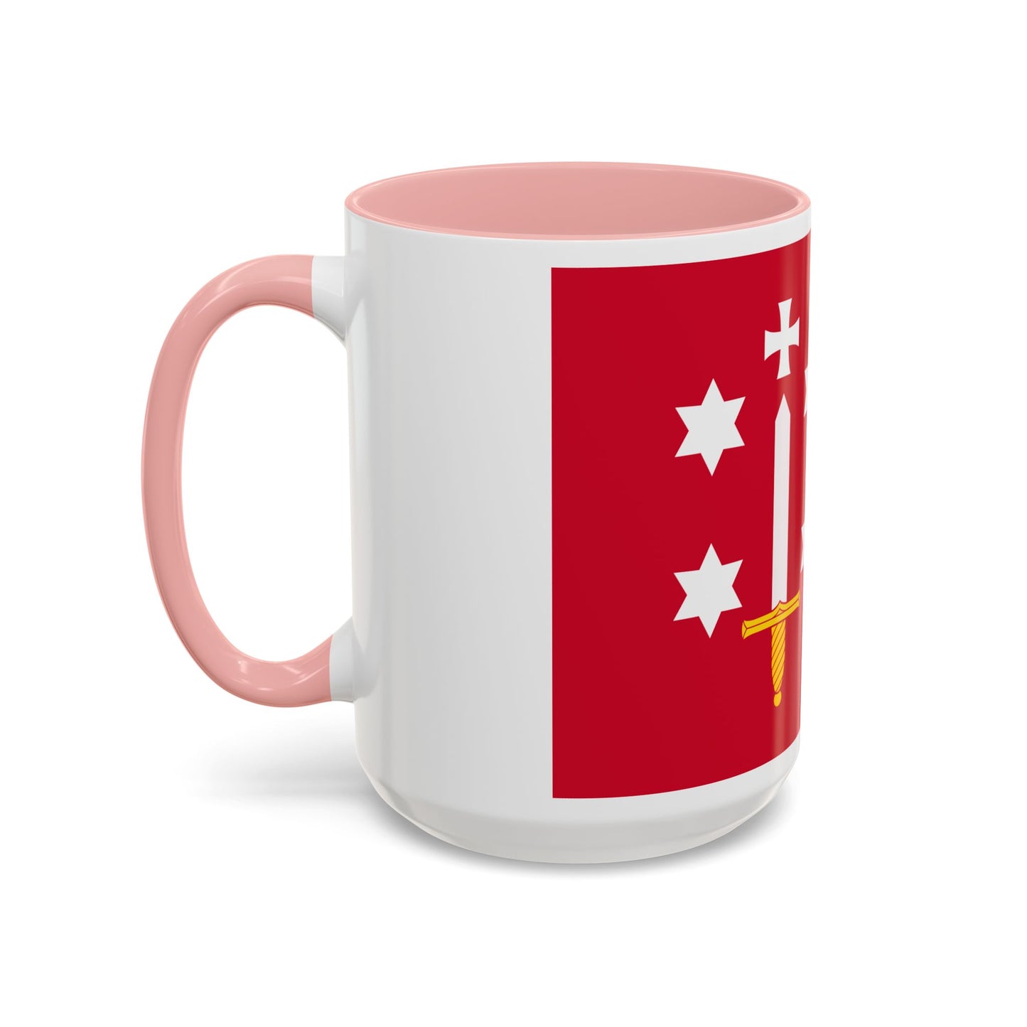 Flag of Haarlem the capital of the province of North Holland Netherlands - Accent Coffee Mug