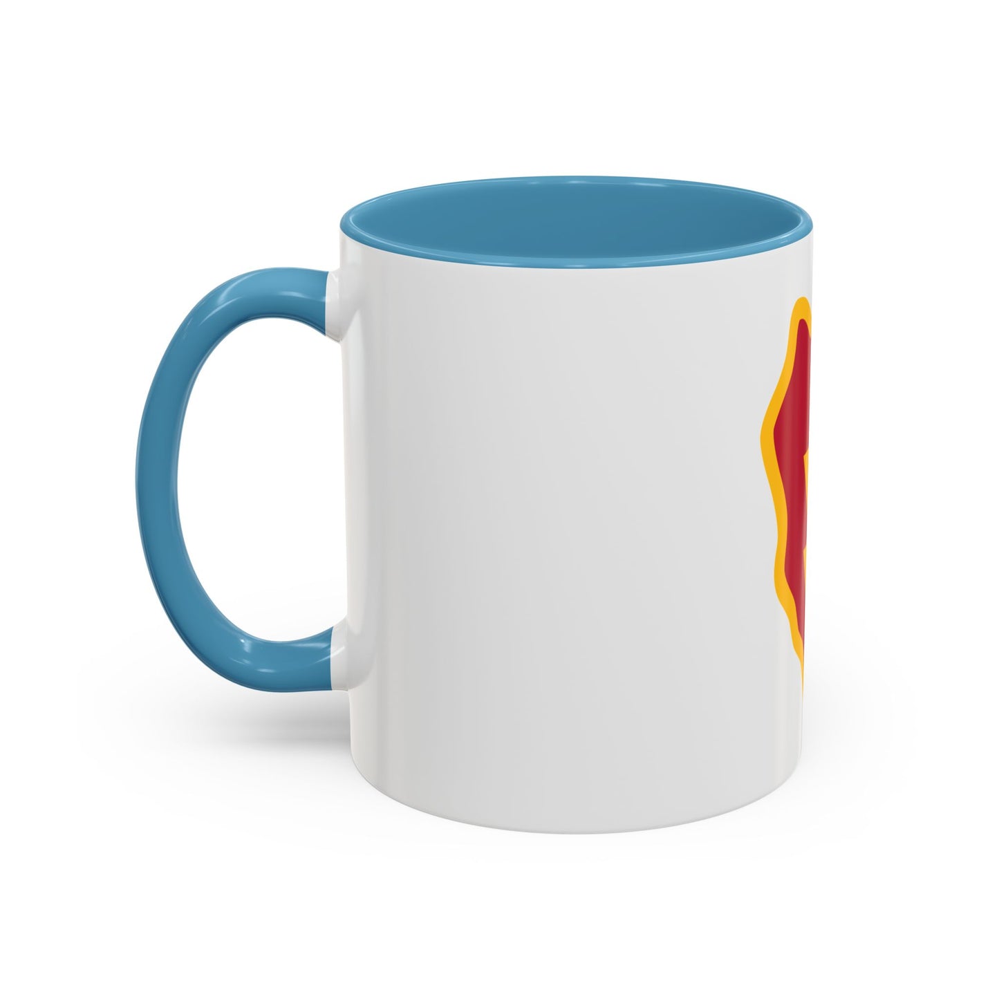 25th Infantry Division shoulder sleeve insignia (U.S. Army) Accent Coffee Mug