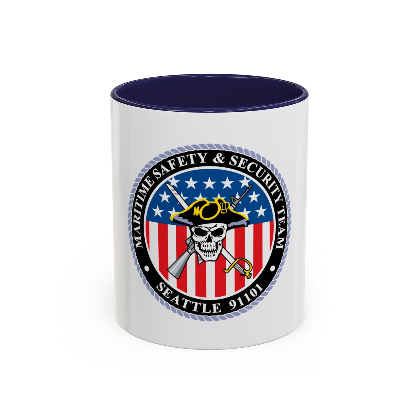 Maritime Safety & Security Team Seattle MSST (U.S. Coast Guard) Accent Coffee Mug