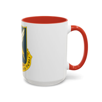 25 Aviation Regiment (U.S. Army) Accent Coffee Mug