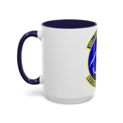 100 Civil Engineer Squadron USAFE (U.S. Air Force) Accent Coffee Mug