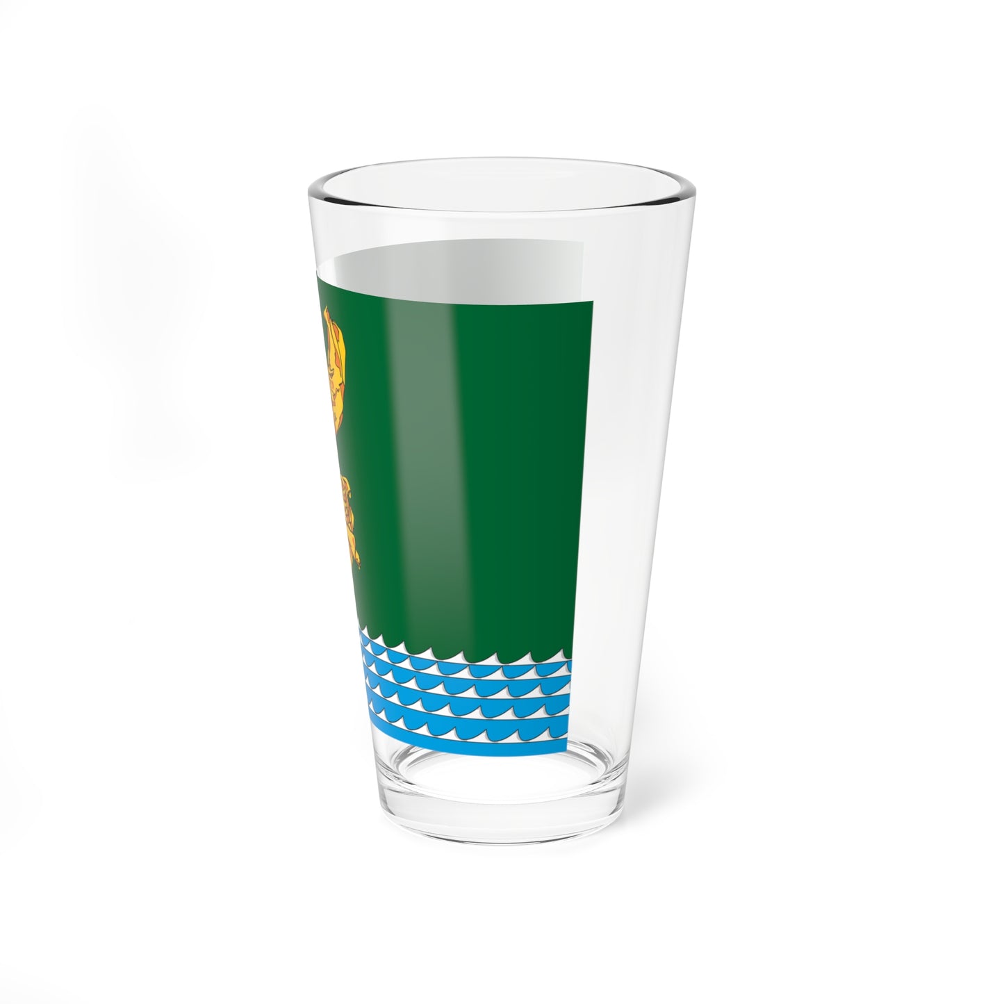 Flag of Angarsk 2004 (Russia) Pint Glass 16oz