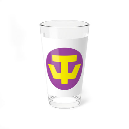 Flag of Hirado Nagasaki 1955-2005 (Japan) Pint Glass 16oz