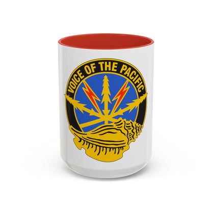 516th Signal Brigade (U.S. Army) Accent Coffee Mug