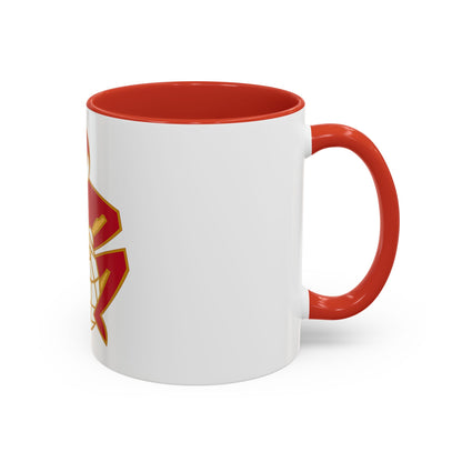 64 Engineer Battalion (U.S. Army) Accent Coffee Mug