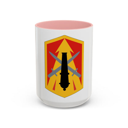 214th Fires Brigade (U.S. Army) Accent Coffee Mug