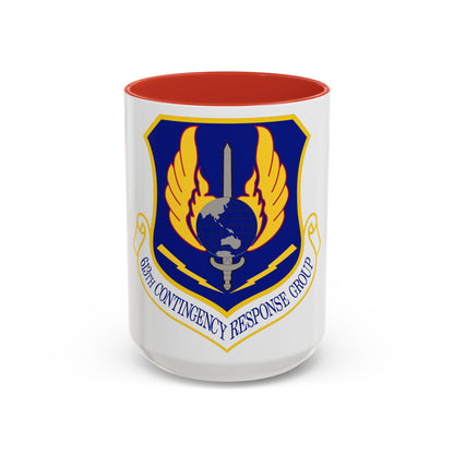 613th Contingency Response Group (U.S. Air Force) Accent Coffee Mug