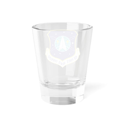 Verre à liqueur du Commandement spatial de l'armée de l'air (US Air Force) 1,5 oz