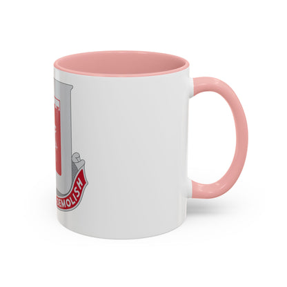 330 Engineer Battalion (U.S. Army) Accent Coffee Mug