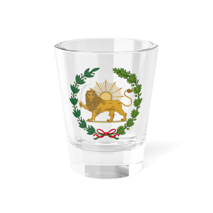 Lion and Sun Emblem of Persia Variant 3 (Iran) (Coat of Arms) Shot Glass 1.5oz