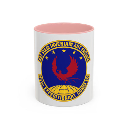 451st Expeditionary Communications Squadron (U.S. Air Force) Accent Coffee Mug