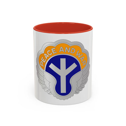 21 Aviation Battalion (U.S. Army) Accent Coffee Mug