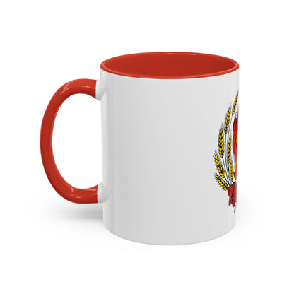 Coat of arms of the Russian Soviet Federative Socialist Republic - Accent Coffee Mug