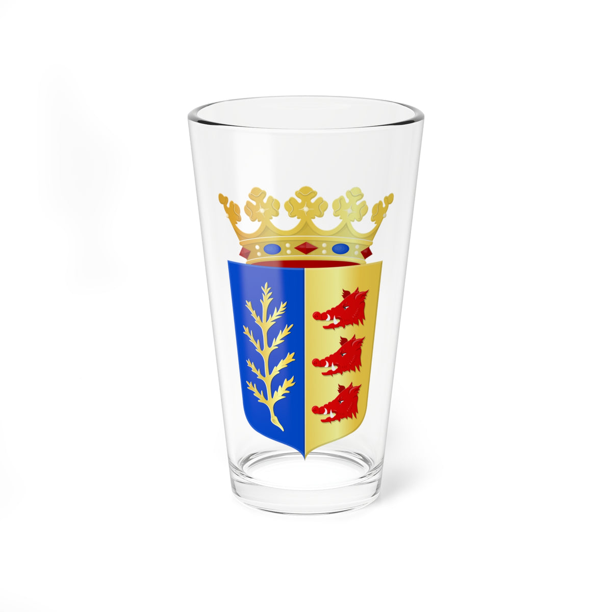 Rijssen-Holten wapen (Netherlands) (Coat of Arms) Pint Glass 16oz