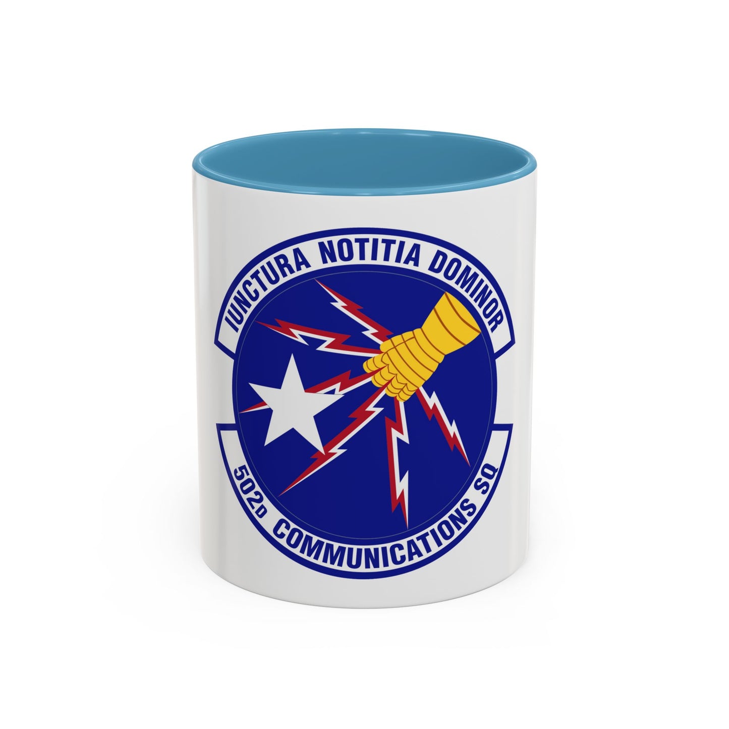 502d Communications Squadron (U.S. Air Force) Accent Coffee Mug