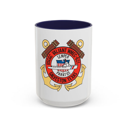 USCGC Valiant WMEC 621 (U.S. Coast Guard) Accent Coffee Mug