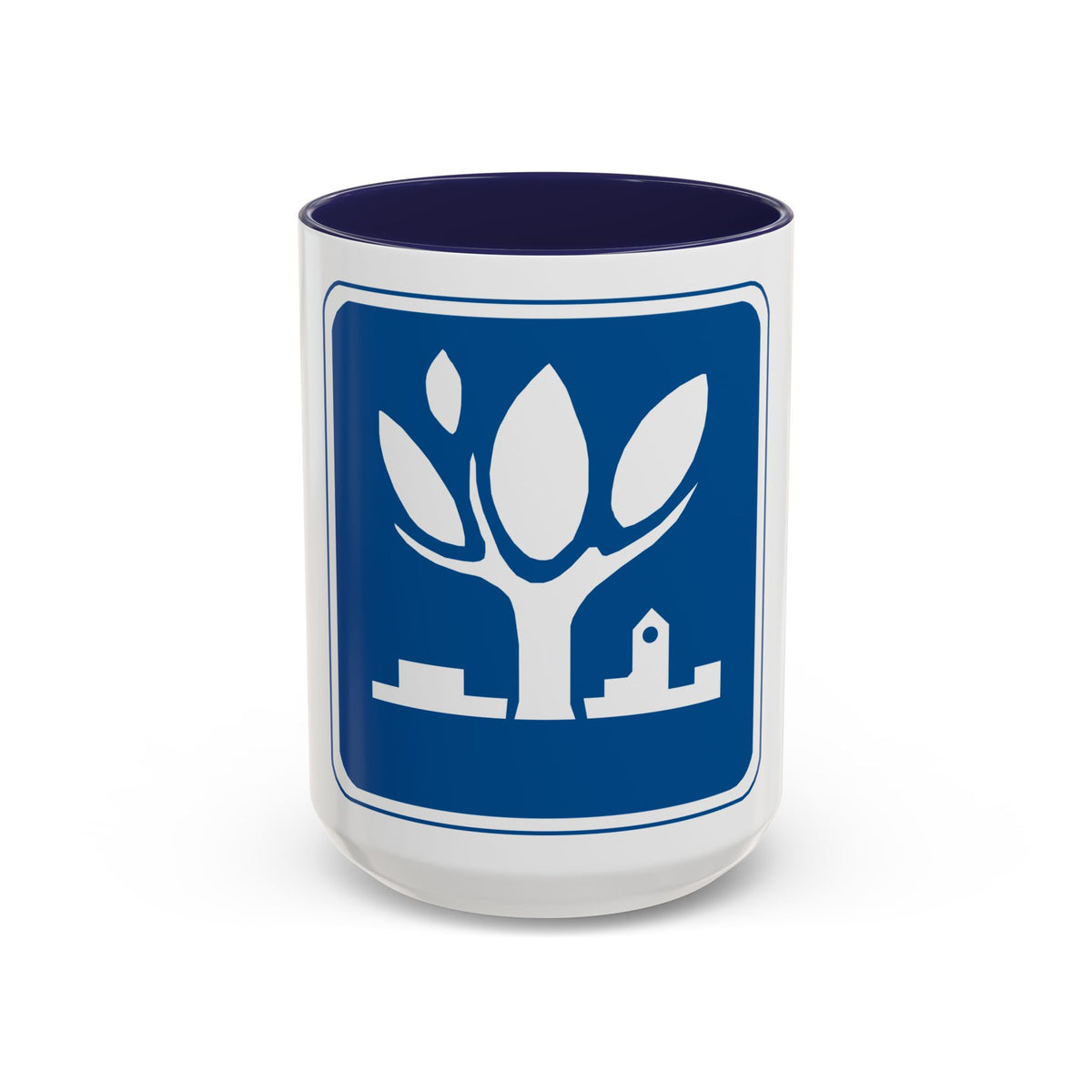 Seal of Naperville Illinois - Accent Coffee Mug