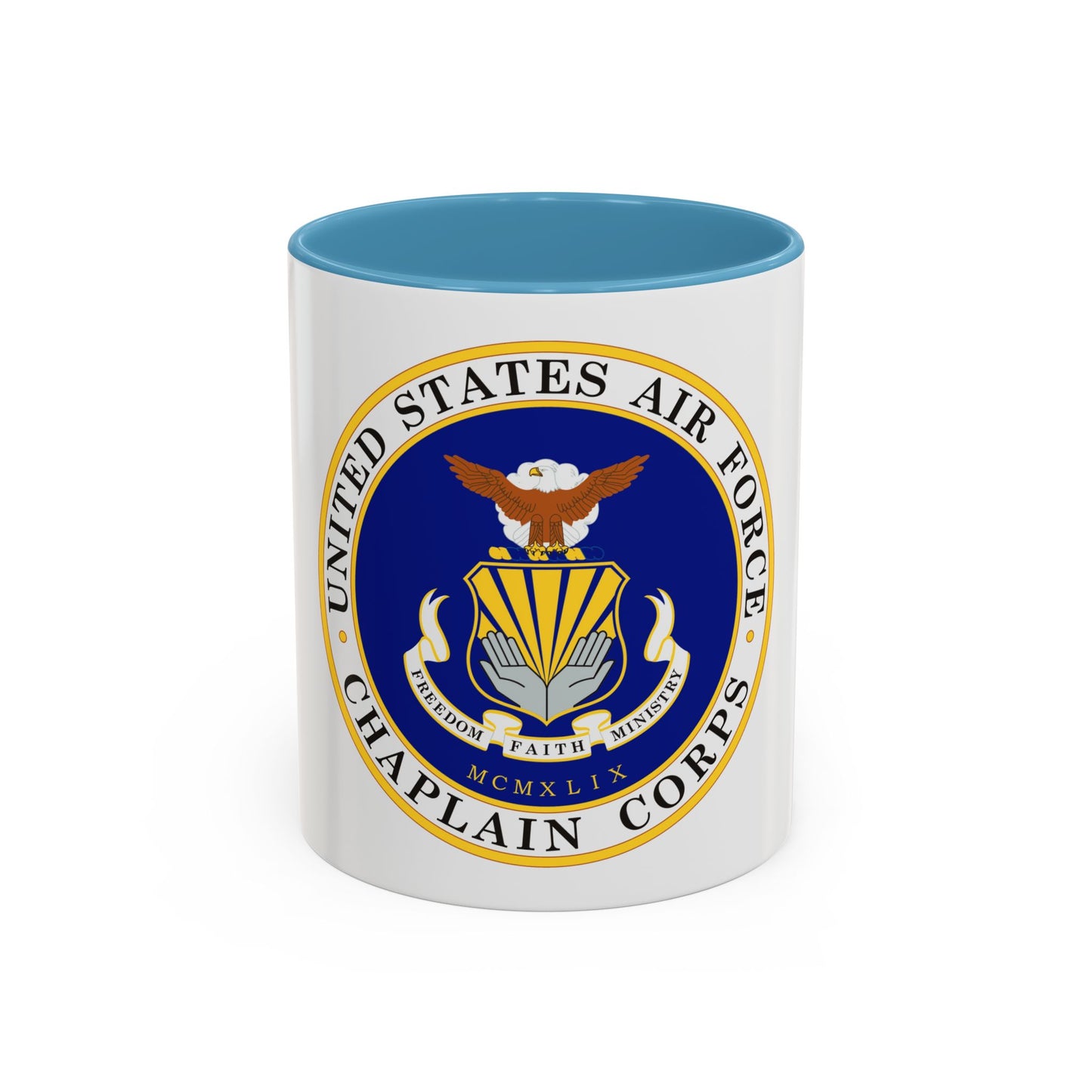 Air Force Chaplain Corps (U.S. Air Force) Accent Coffee Mug