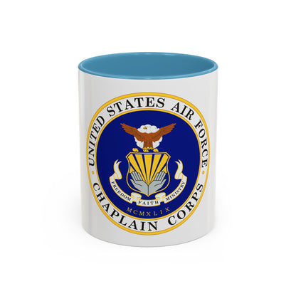 Air Force Chaplain Corps (U.S. Air Force) Accent Coffee Mug
