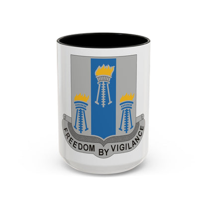 502nd Military Intelligence Battalion (U.S. Army) Accent Coffee Mug