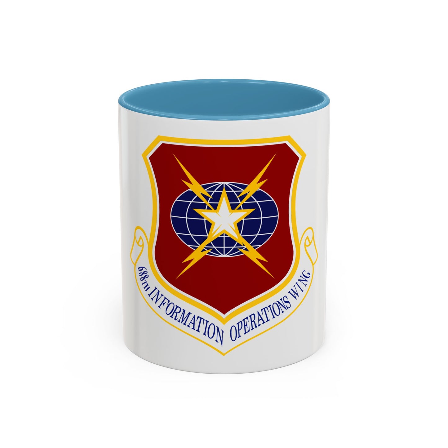 USAF 688th Information Operations Wing (U.S. Air Force) Accent Coffee Mug