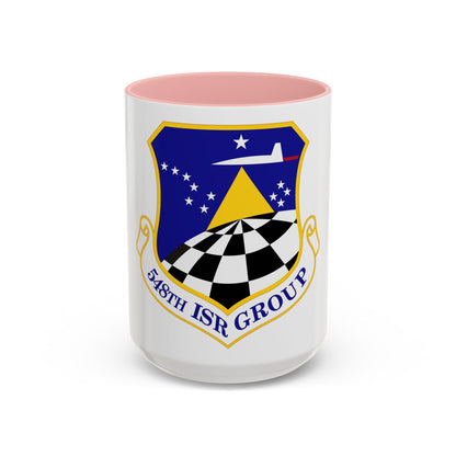 548 Intelligence Surveillance and Reconnaissance Group ACC (U.S. Air Force) Accent Coffee Mug