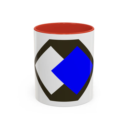 96th Infantry Division SSI (U.S. Army) Accent Coffee Mug