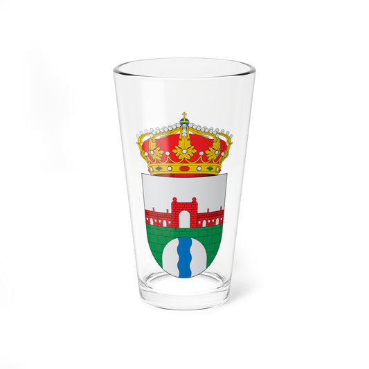 Escudo de Villanueva Mesía (Spain) (Coat of Arms) Pint Glass 16oz