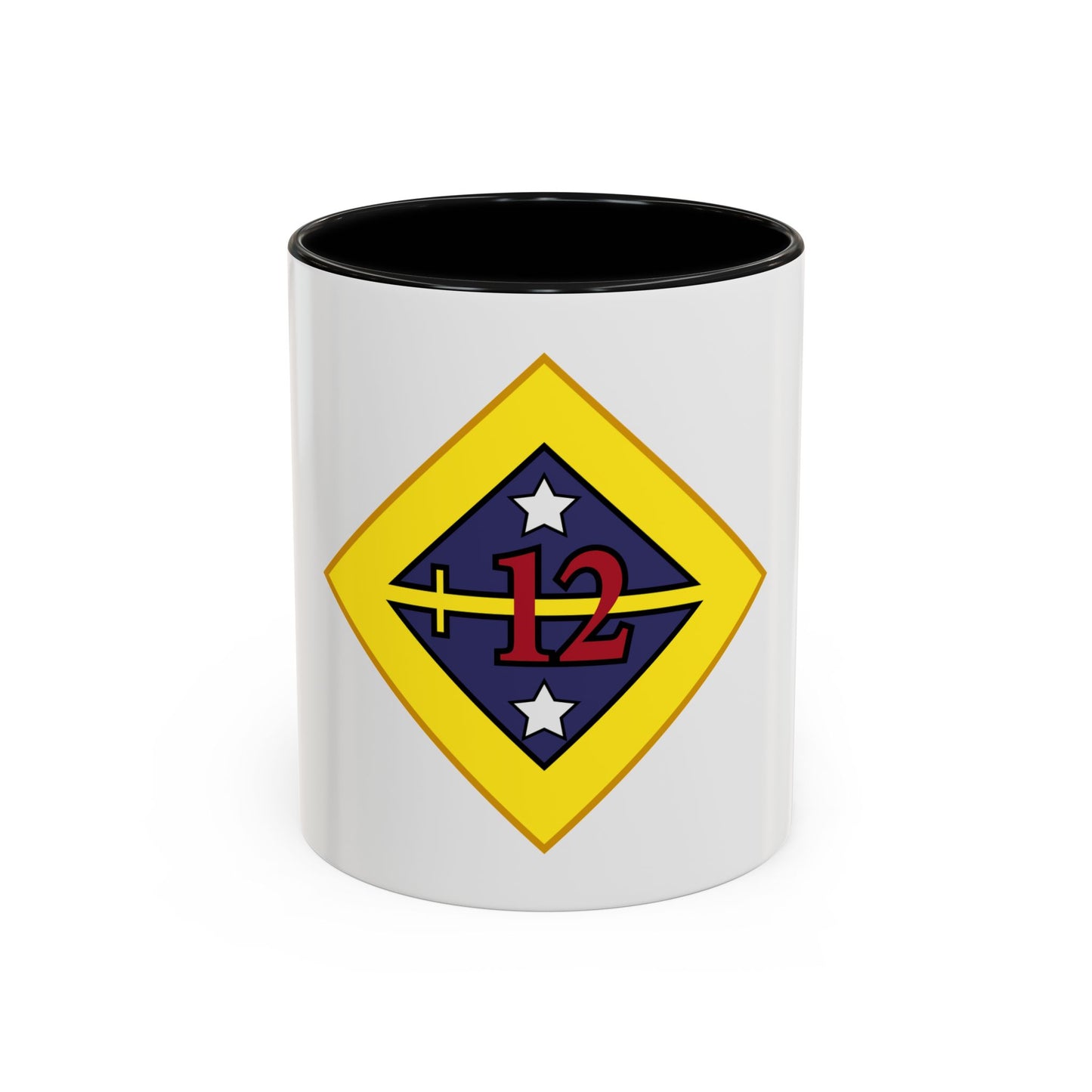 12th US division Insignia (U.S. Army) Accent Coffee Mug