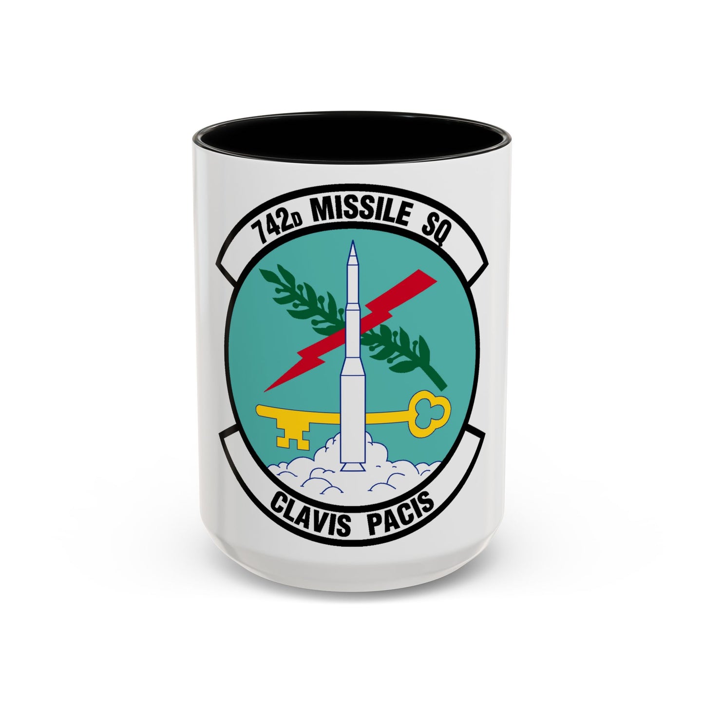 742 Missile Squadron AFGSC (U.S. Air Force) Accent Coffee Mug