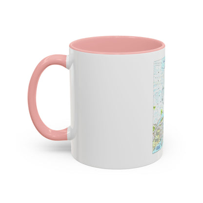 Canada - Atlantic 1 (1992) (Map) Accent Coffee Mug