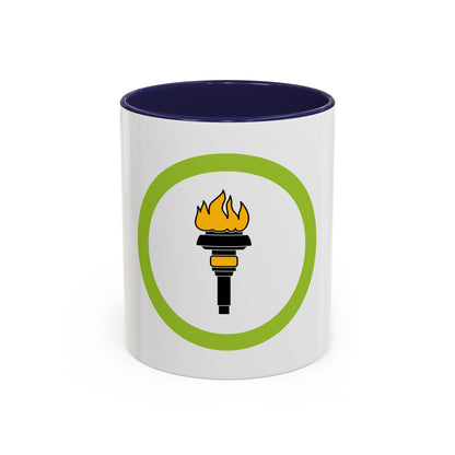 Public Health (Boy Scout Merit Badge) Accent Coffee Mug