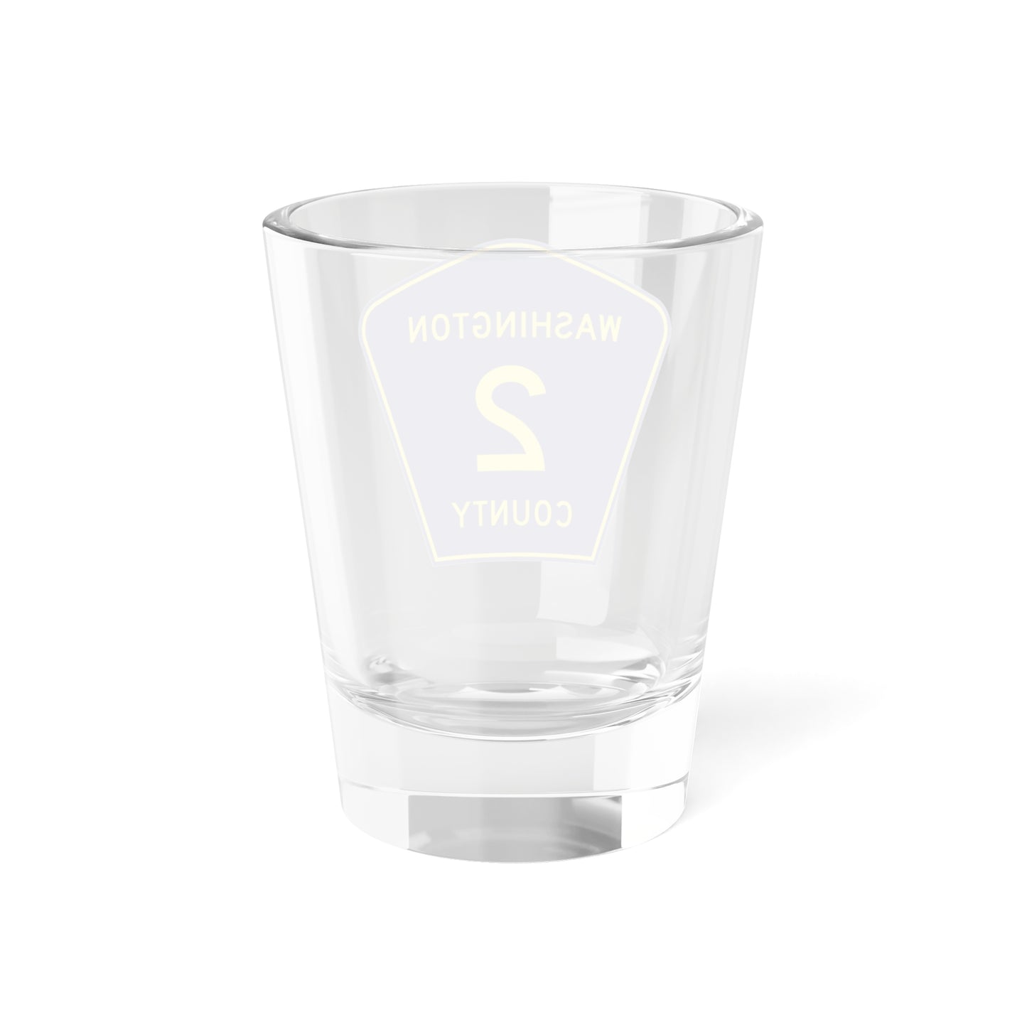 Washington County Route 2 MN (Minnesota) (Road Sign) Shot Glass 1.5oz