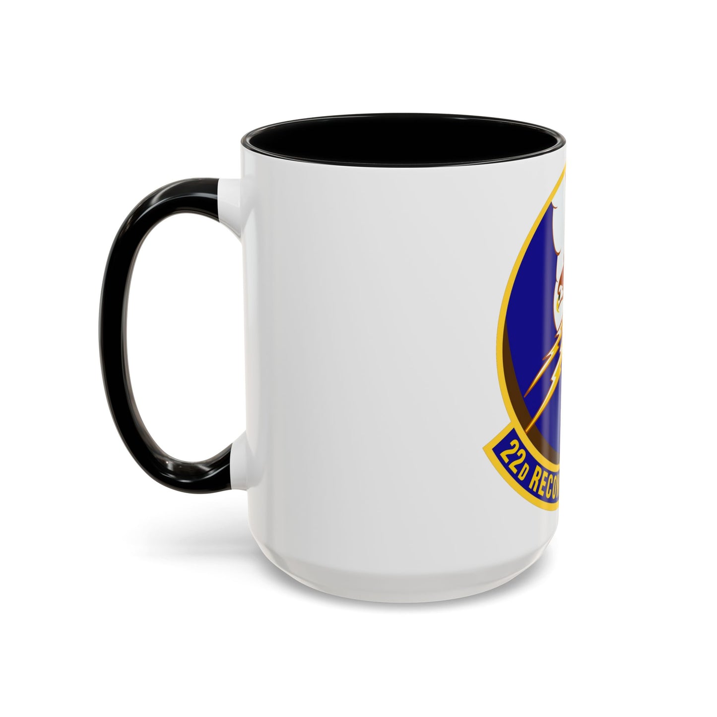 22d Reconnaissance Squadron (U.S. Air Force) Accent Coffee Mug