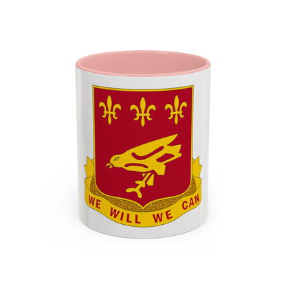 907 Airborne Field Artillery Battalion (U.S. Army) Accent Coffee Mug