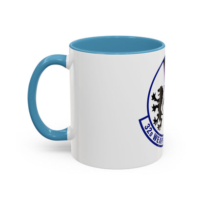 32 Weapons Squadron ACC (U.S. Air Force) Accent Coffee Mug