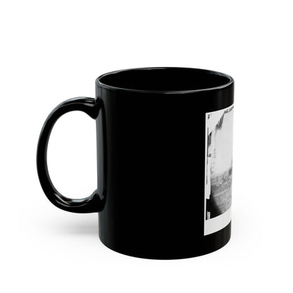 Petersburg, Va., Vicinity. The Execution Of William Johnson, Jordan's Farm (U.S. Civil War) Black Coffee Mug