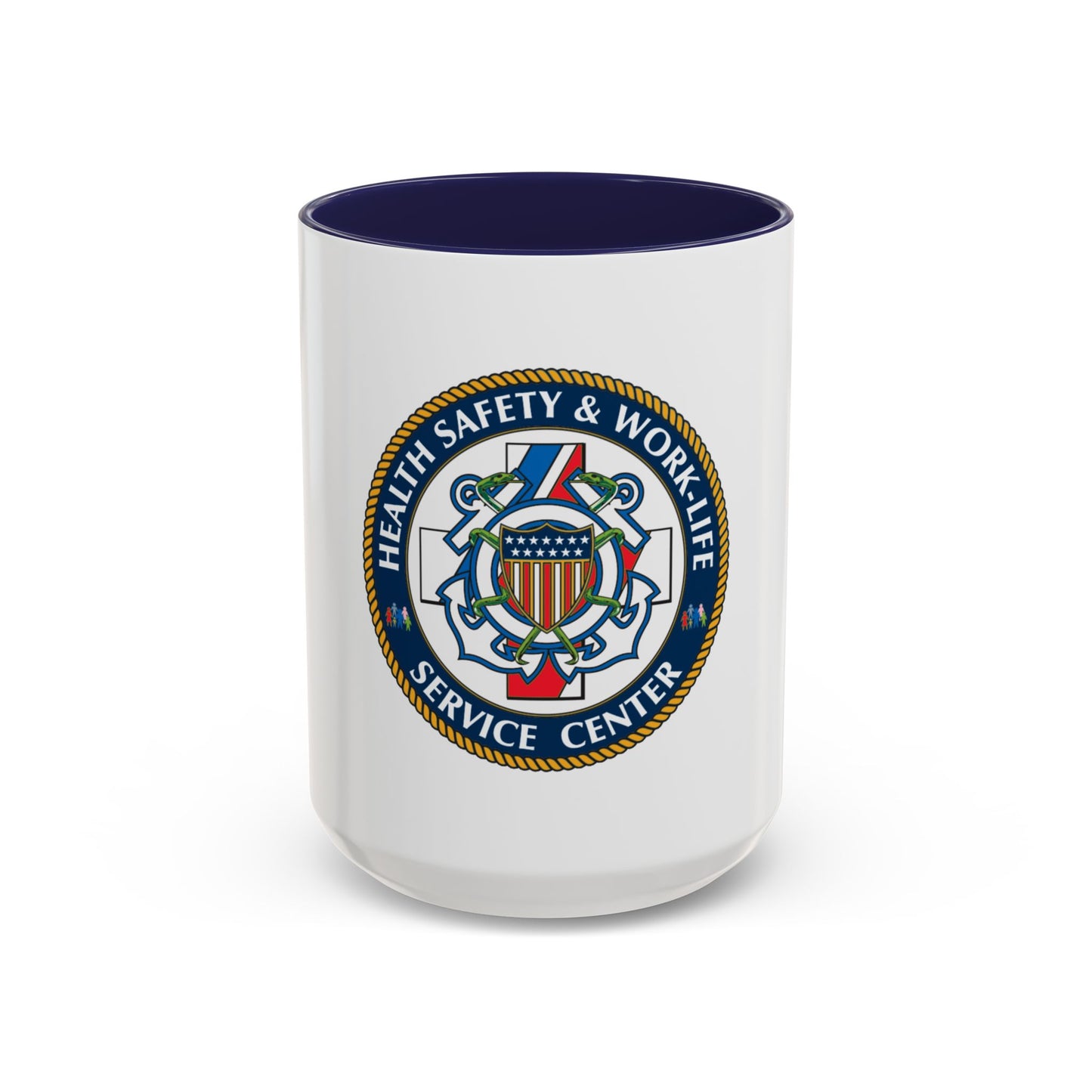 HSWL Service Center (U.S. Coast Guard) Accent Coffee Mug