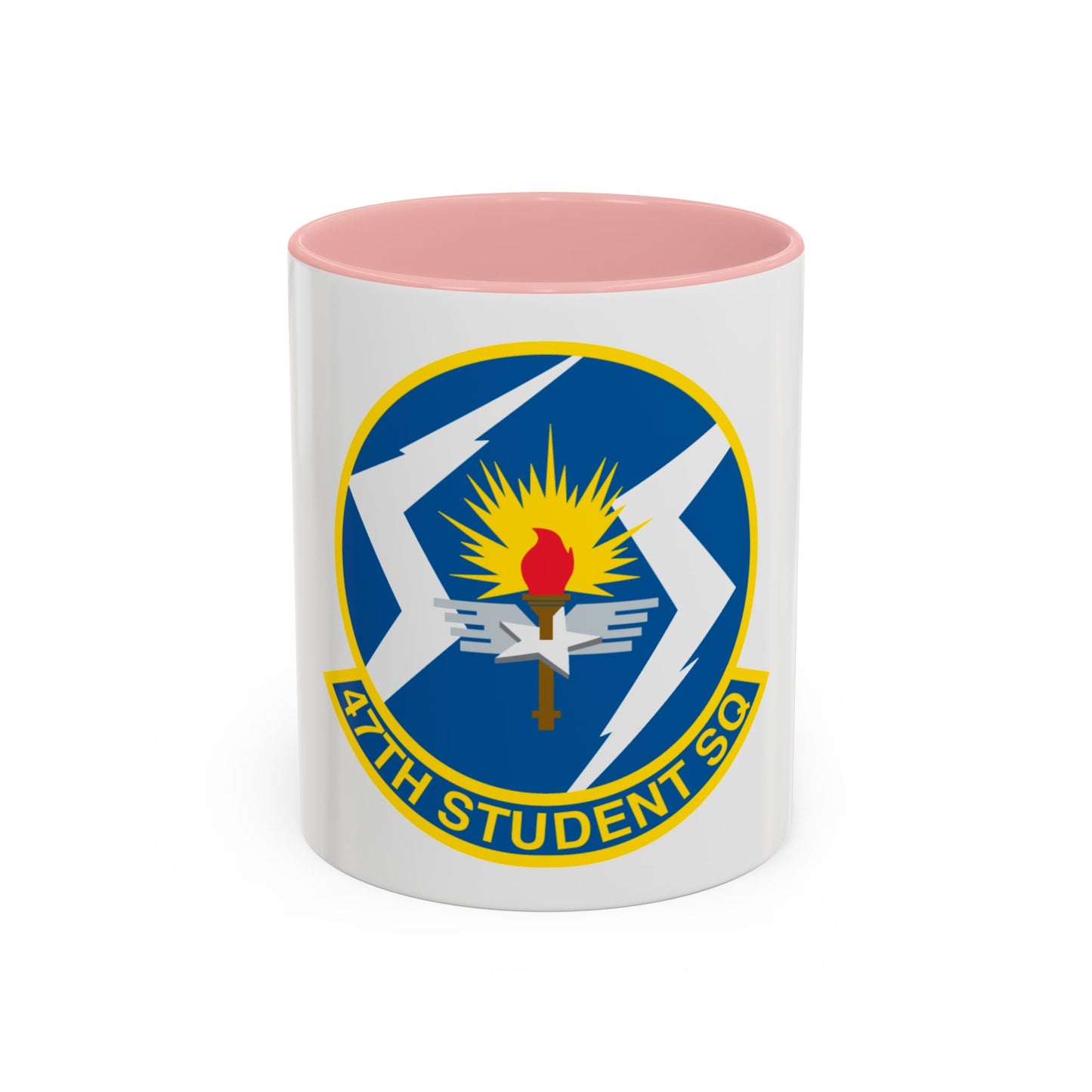 47th Student Sq (U.S. Air Force) Accent Coffee Mug