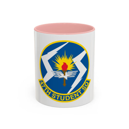 47th Student Sq (U.S. Air Force) Accent Coffee Mug