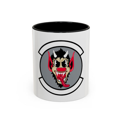 69 Fighter Squadron AFRC (U.S. Air Force) Accent Coffee Mug