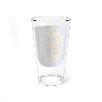 Wapen van Wormer (Netherlands) (Coat of Arms) Pint Glass 16oz