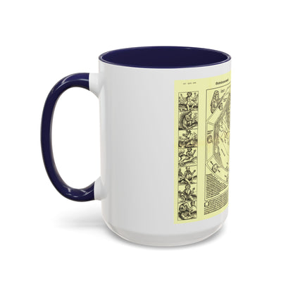 Chronicon Nurembergense Map (1493) (Map) Accent Coffee Mug