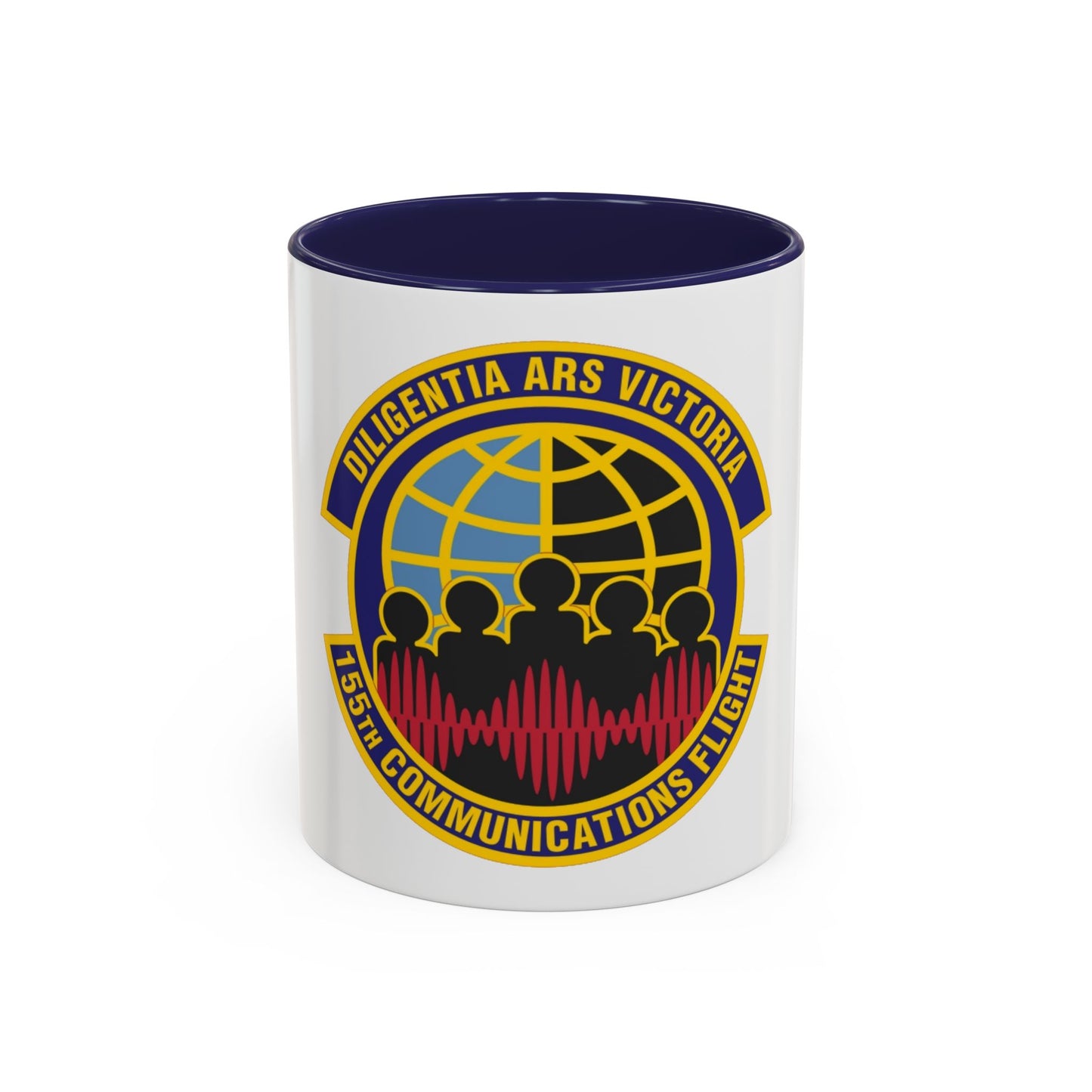 155th Communications Flight (U.S. Air Force) Accent Coffee Mug