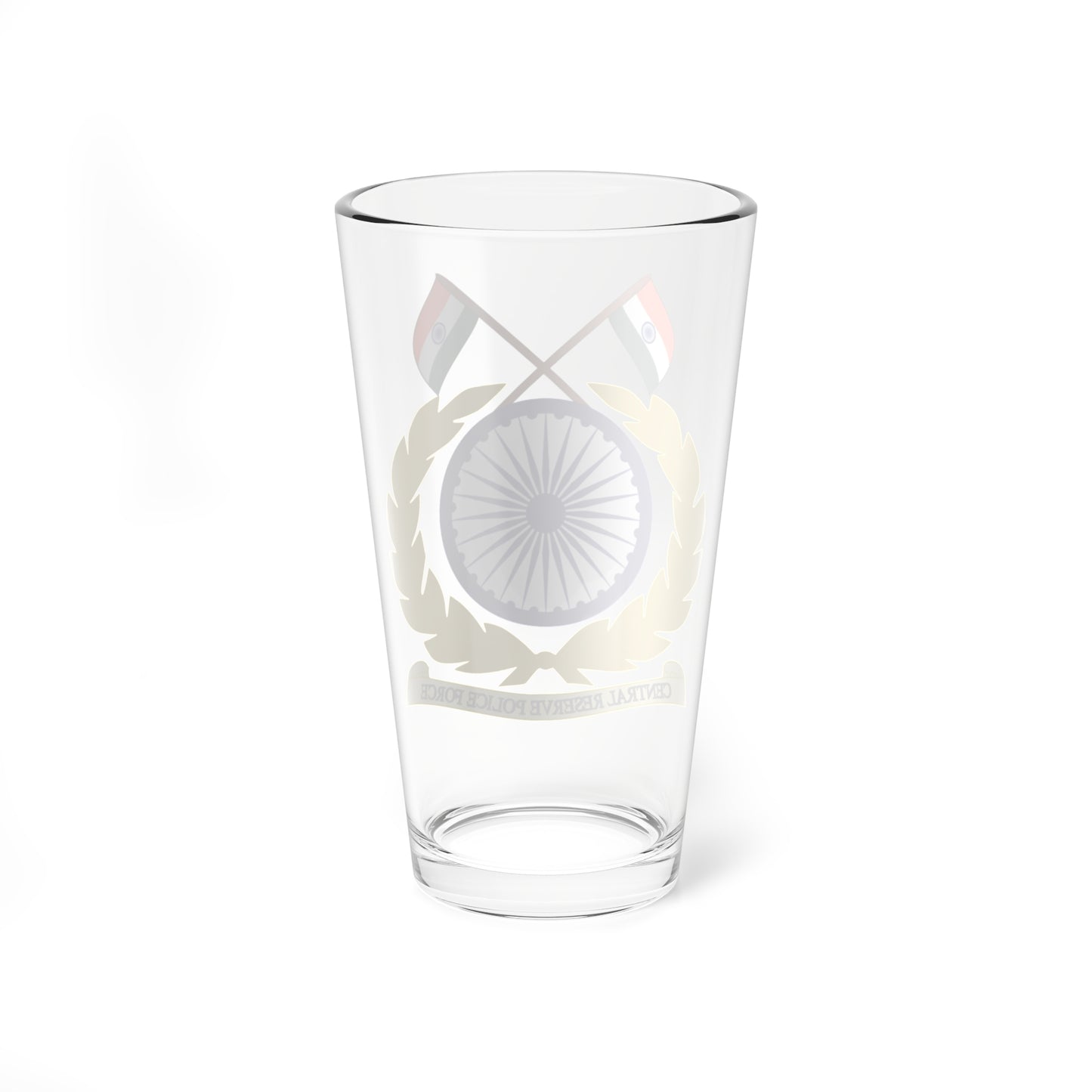 CRPF Logo (India) (Coat of Arms) Pint Glass 16oz